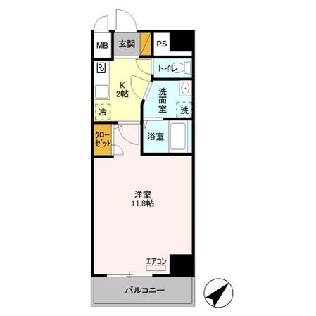 キャメロット新越谷の物件間取画像